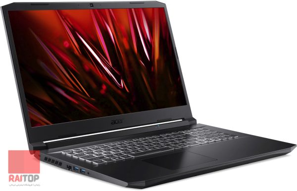 لپ تاپ گیمینگ 17 اینچی Acer مدل Nitro 5 AN517-41 رخ چپ