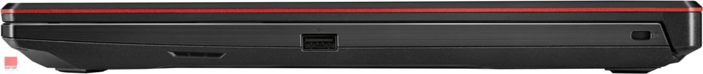 لپ تاپ گیمینگ ASUS مدل TUF A17 FX706Q پورت های راست
