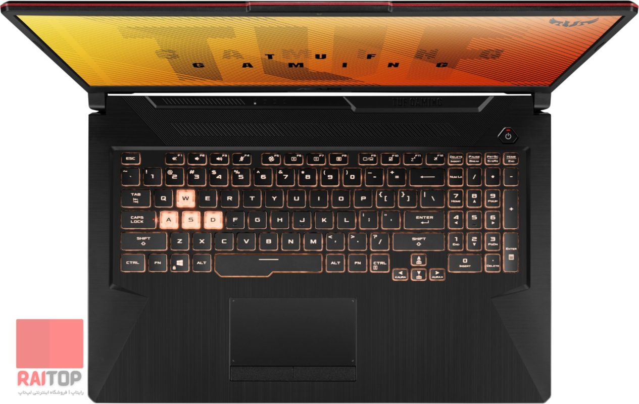 لپ تاپ گیمینگ ASUS مدل TUF A17 FX706Q کیبرد