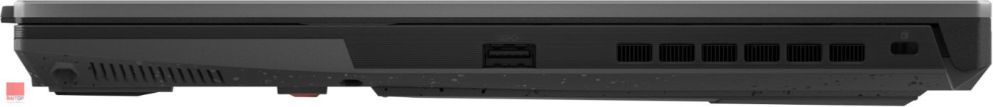لپ تاپ گیمینگ ASUS مدل TUF F15 FX507Z 2022 پورت های راست