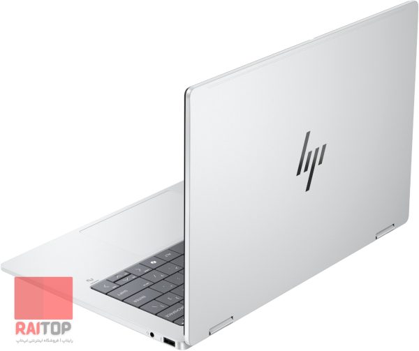 لپ تاپ 14 اینچی HP مدل Omnibook X Flip 14-fm0 پشت راست نقره ای