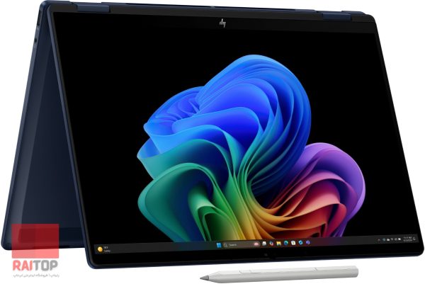 لپ تاپ 14 اینچی HP مدل Omnibook X Flip 14-fm0 چتری سرمه ای