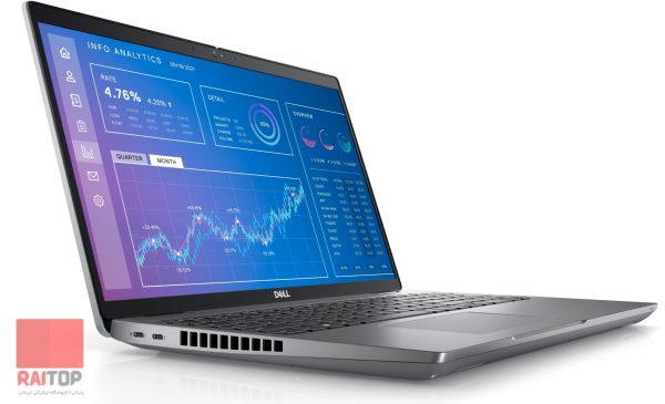 لپ تاپ 15 اینچی Dell مدل Precision 3571 رخ چپ