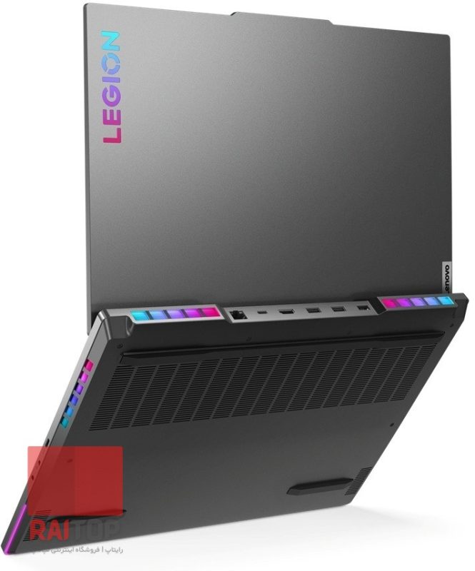 لپ تاپ 16 اینچی Lenovo مدل Legion 7 16ARHA7 پشت راست زیر