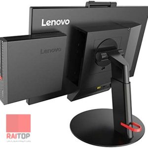 کامپیوتر همه کاره Lenovo مدل ThinkCentre Tiny-In-One 24 Gen3 پشت راست