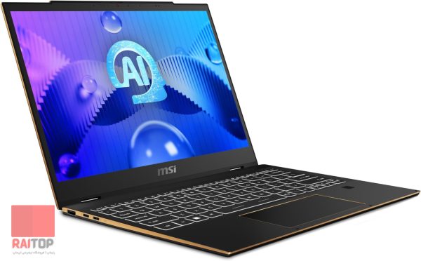 لپ تاپ 13 اینچی 2 در 1 MSI مدل Summit E13 AI Evo A1M رخ چپ