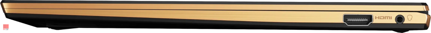 لپ تاپ 13 اینچی 2 در 1 MSI مدل Summit E13 AI Evo A1M پورت های راست