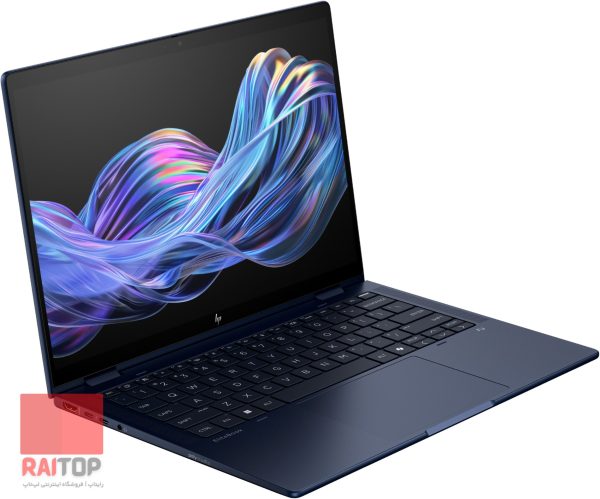 لپ تاپ 14 اینچی HP مدل EliteBook X Flip G1i رخ چپ سرمه ای