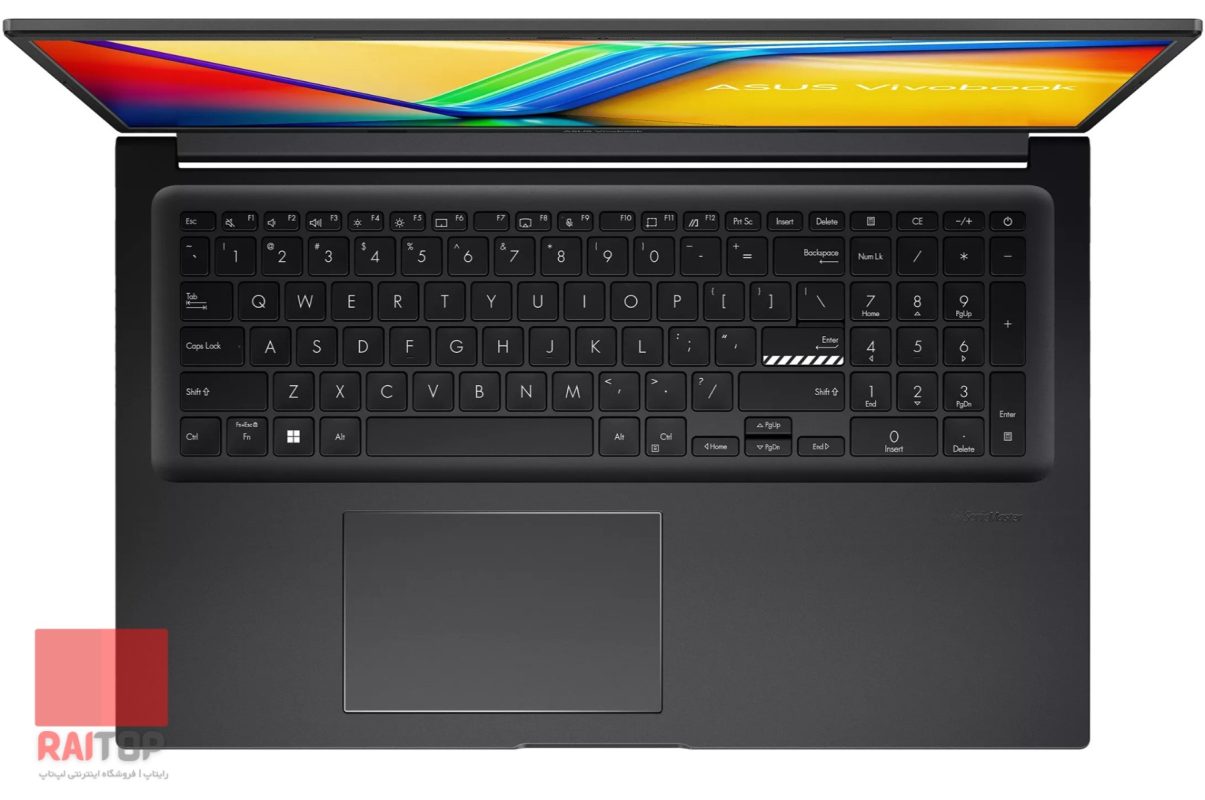 لپ تاپ 17 اینچی ASUS مدل Vivobook 17X (K3704) کیبرد1