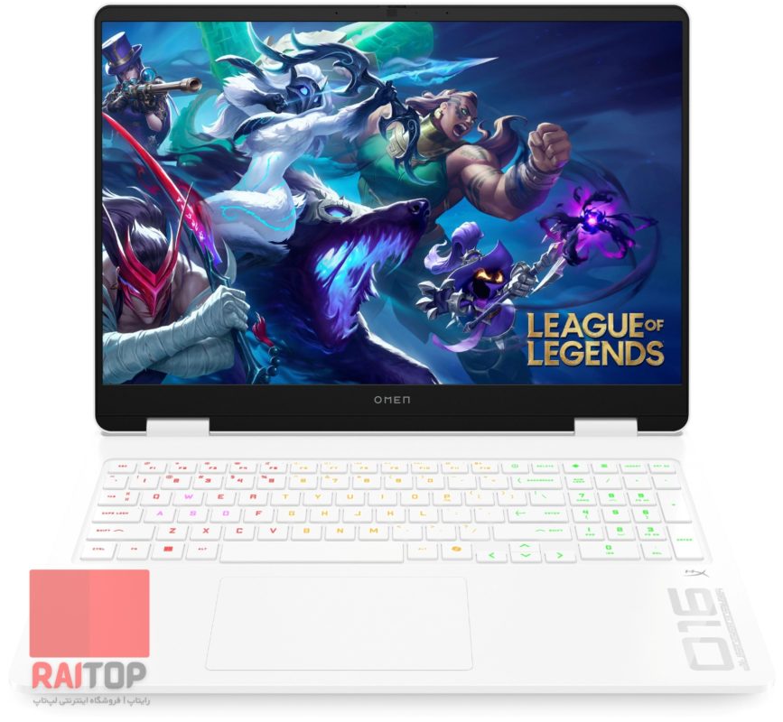لپ تاپ گیمینگ HP مدل Omen 16-am0 مقابل سفید