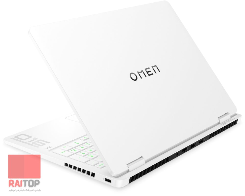لپ تاپ گیمینگ HP مدل Omen 16-am0 پشت راست سفید
