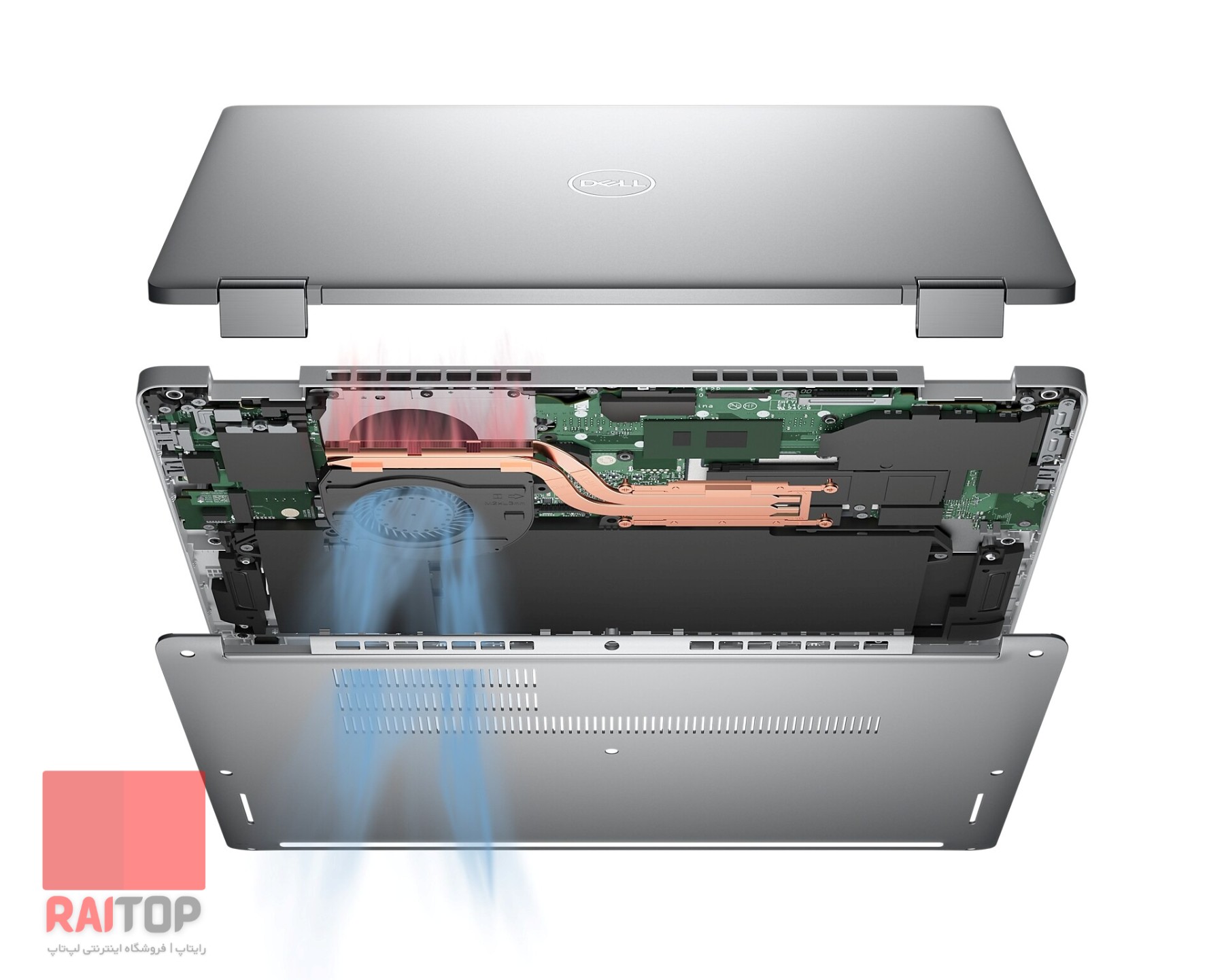 لپ تاپ 13 اینچی Dell مدل Latitude 5330 قطعات داخلی