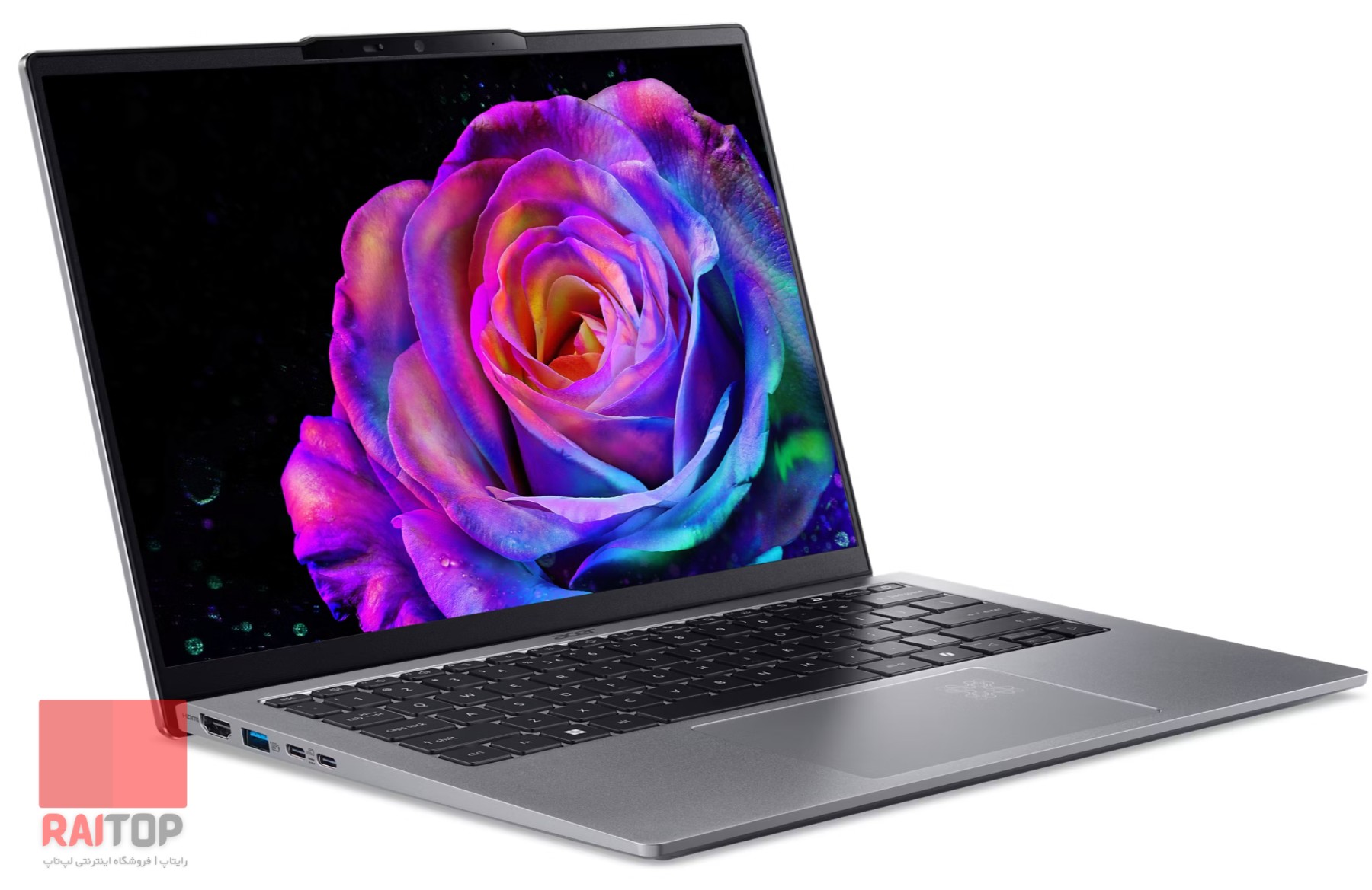 لپ تاپ 14 اینچی Acer مدل Swift Go AI AMD SFG14-64 رخ چپ