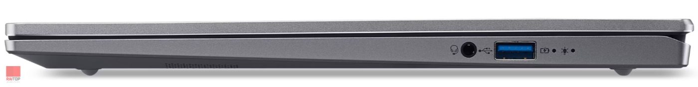 لپ تاپ 14 اینچی Acer مدل Swift Go AI AMD SFG14-64 پورت های راست