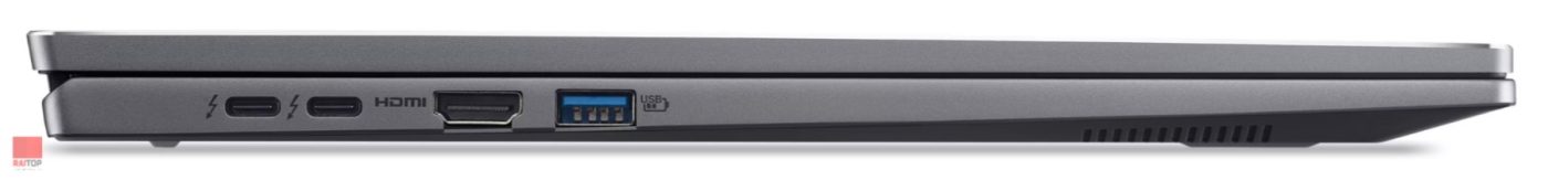 لپ تاپ 16 اینچی Acer مدل Swift Go 16 SFG16-72 پورت های چپ