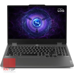 لپ تاپ گیمینگ Lenovo مدل LOQ 15IRX9 مقابل