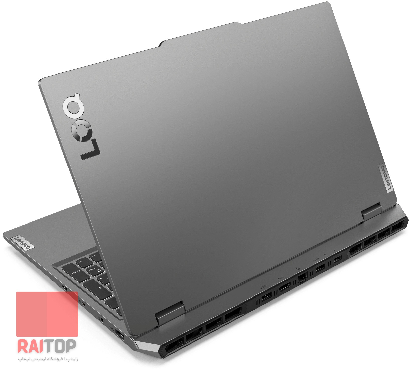 لپ تاپ گیمینگ Lenovo مدل LOQ 15IRX9 پشت راست