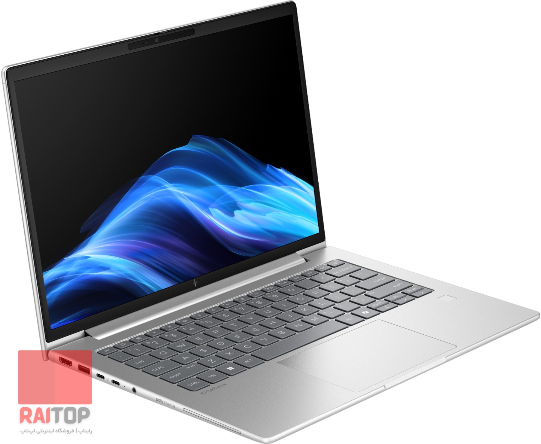 لپ تاپ 14 اینچی HP مدل EliteBook 6 G1a AI رخ چپ