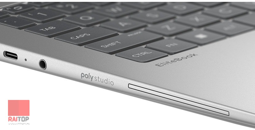 لپ تاپ 14 اینچی HP مدل EliteBook 6 G1i AI لبه چپ