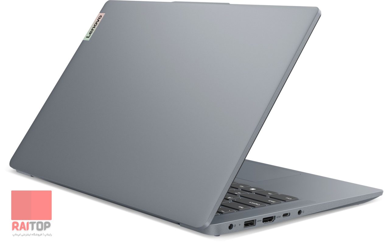 لپ تاپ 14 اینچی Lenovo مدل IdeaPad Slim 3 14IRU8 پشت چپ