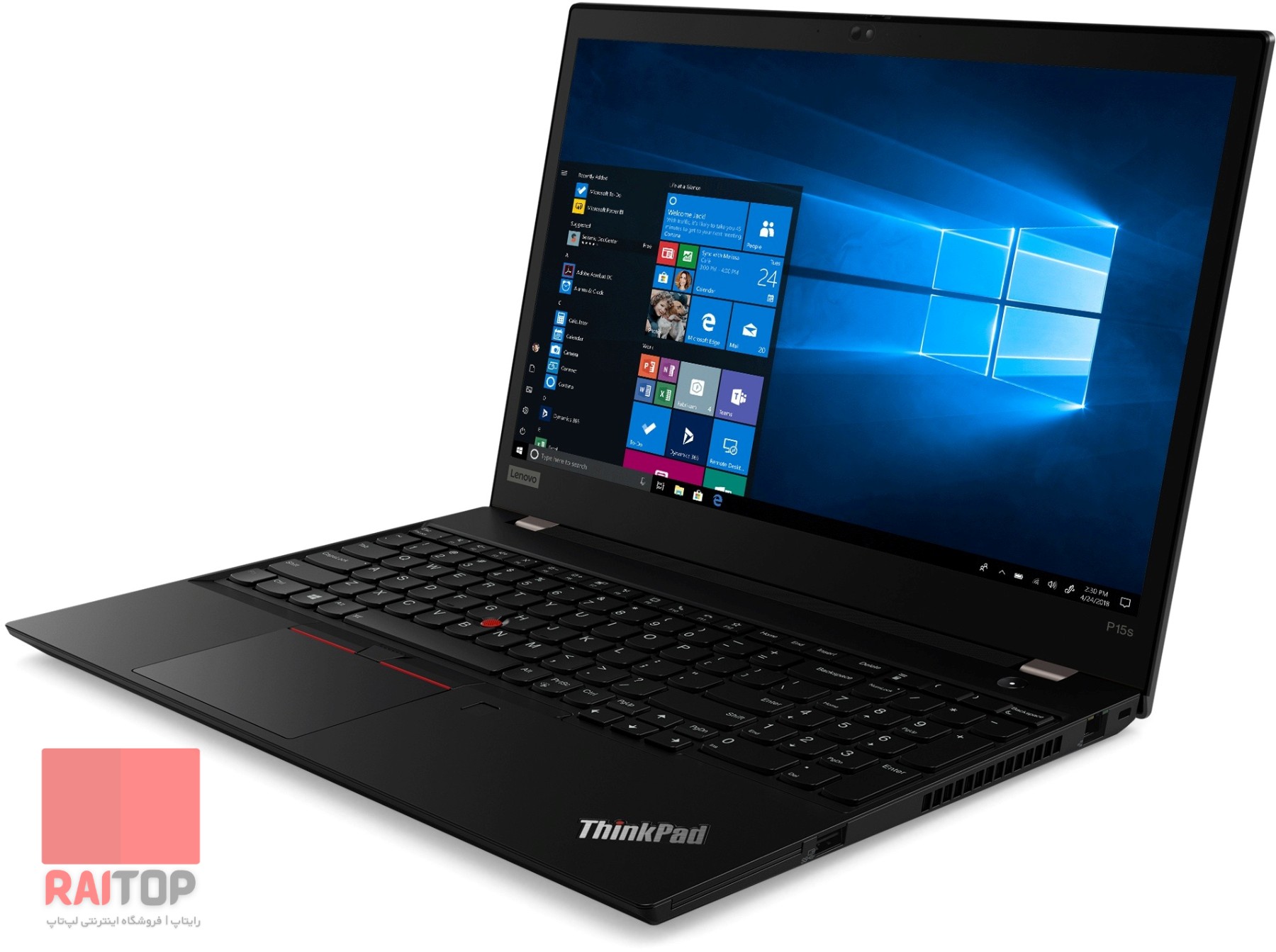 لپ تاپ 15 اینچی Lenovo مدل ThinkPad P15s Gen 1 رخ راست