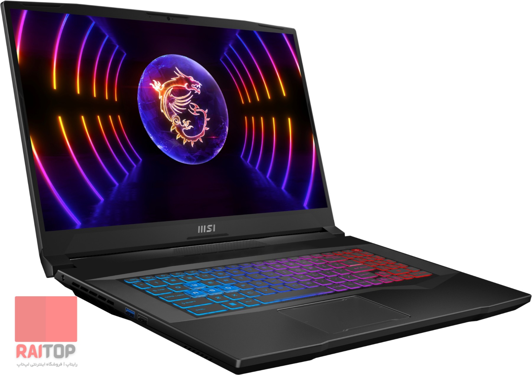 لپ تاپ گیمینگ 17 اینچی MSI مدل Pulse 17 B13V رخ چپ