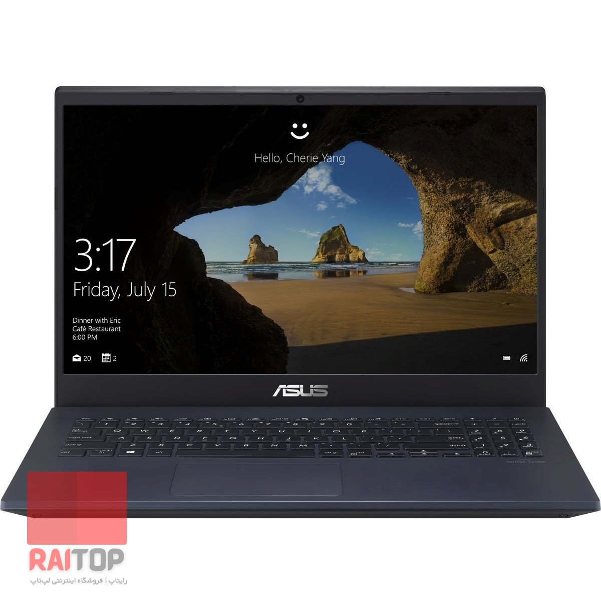 لپ تاپ 15 اینچی Asus مدل X571 مقابل