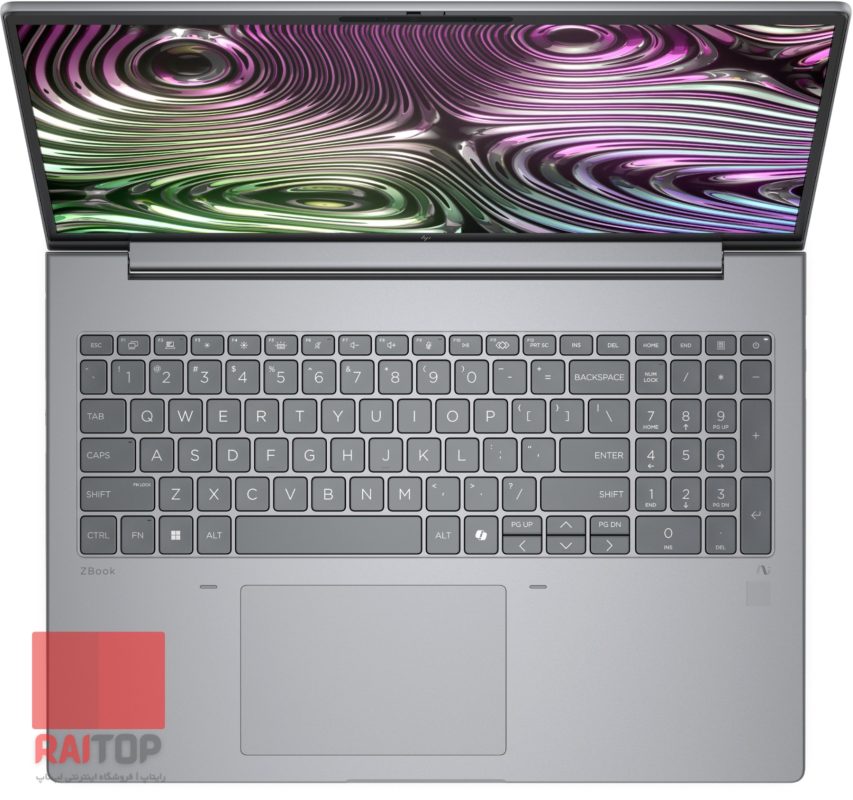 لپ تاپ 16 اینچی HP مدل ZBook X G1i کیبرد