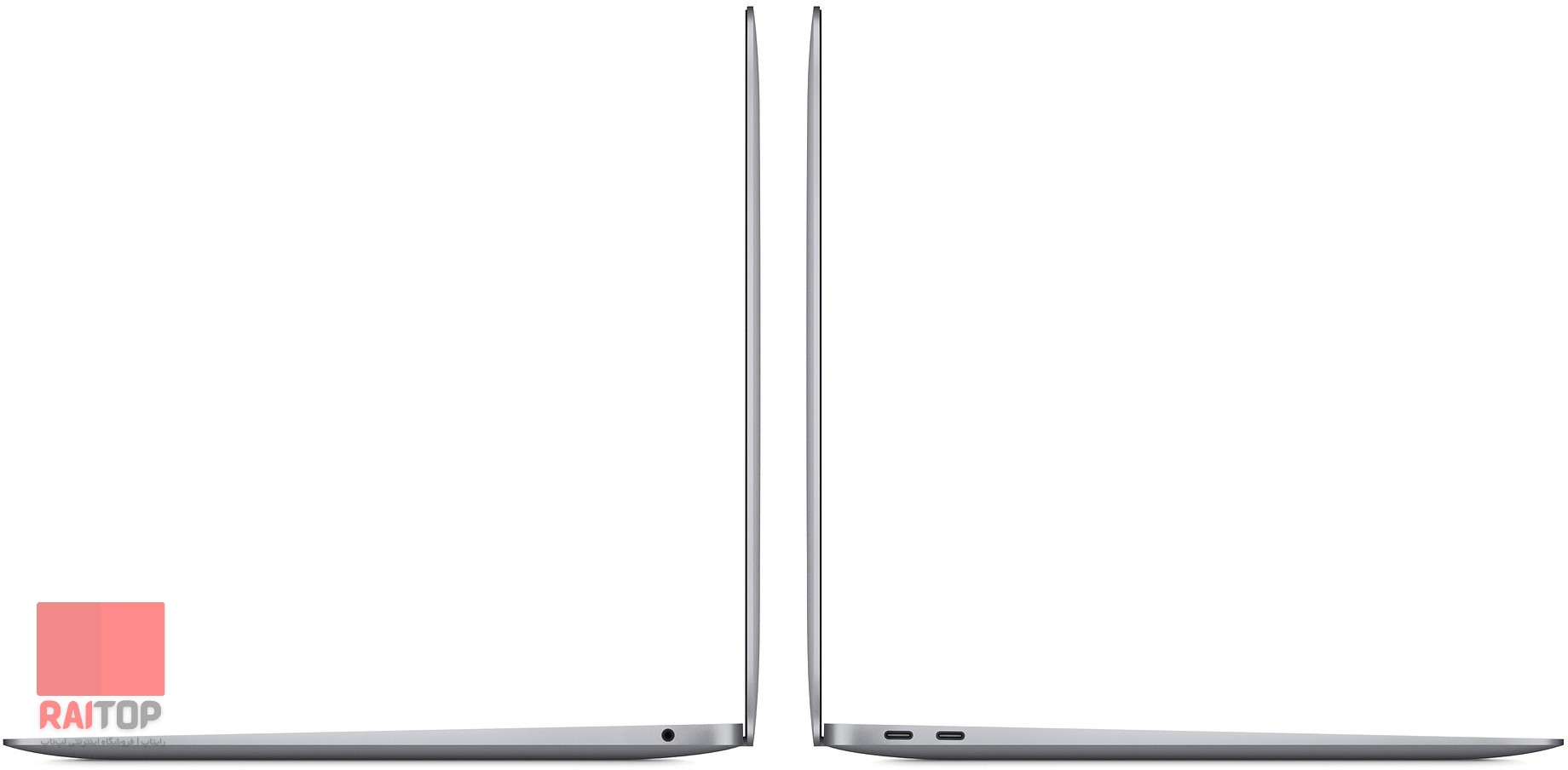 لپ تاپ 13 اینچی اپل Apple مدل MacBook Air (2018) Retina پورت ها نقره ای