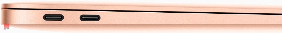 لپ تاپ 13 اینچی اپل Apple مدل MacBook Air (2018) Retina پورت های چپ