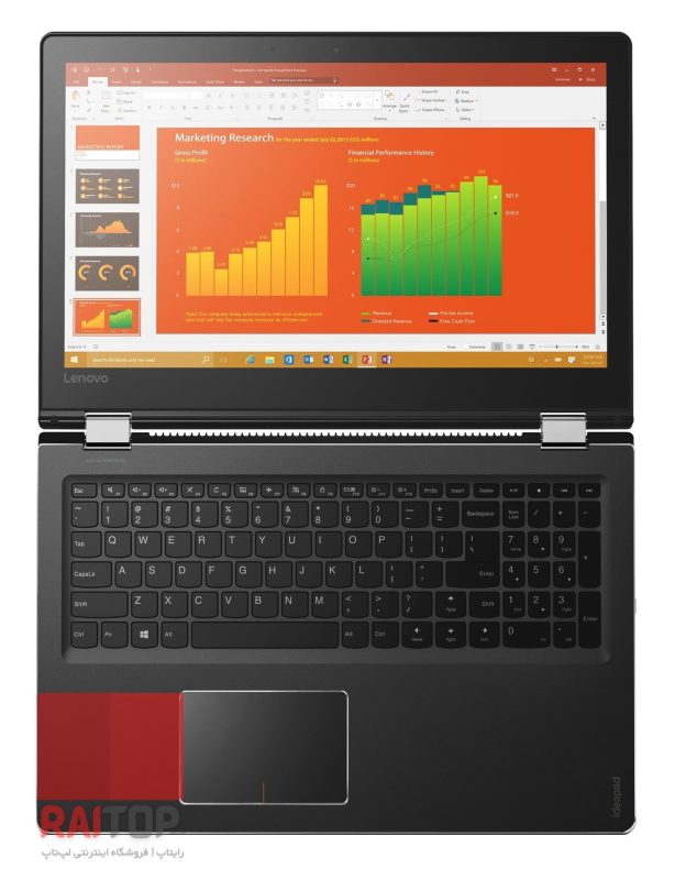 لپ تاپ 14 اینچی Lenovo مدل Flex 4-1580 کیبرد