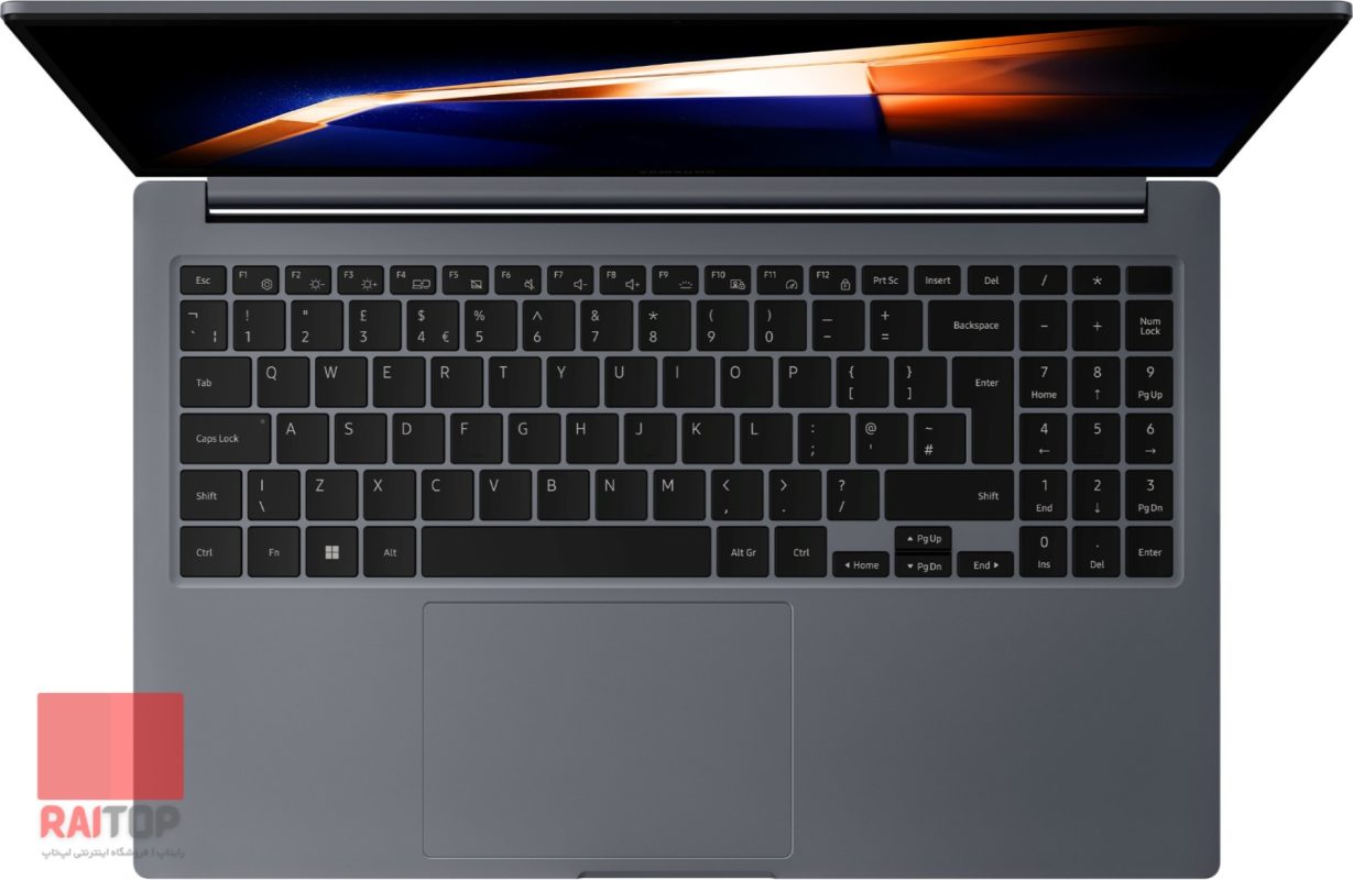 لپ تاپ 15 اینچی Samsung مدل Galaxy Book4 کیبرد