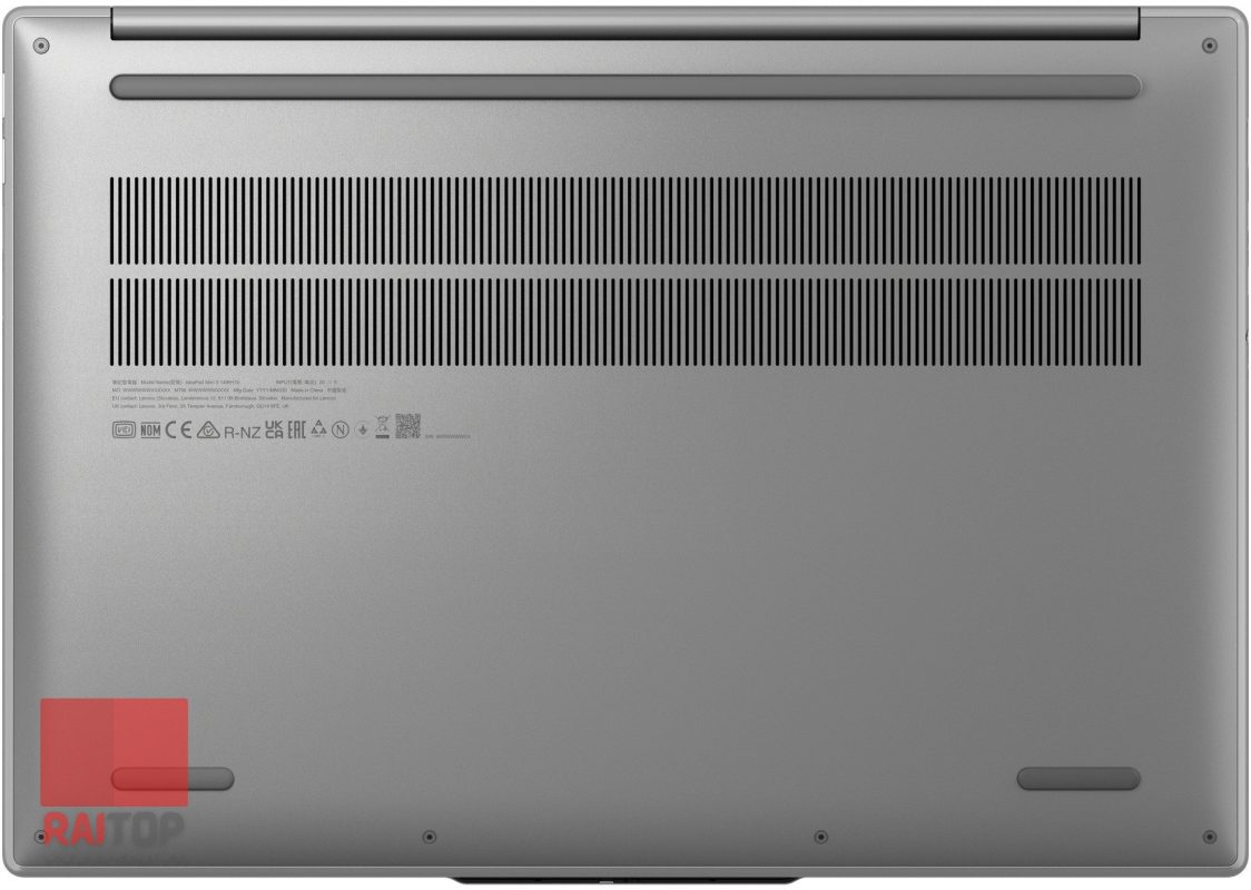 لپ تاپ 16 اینچی Lenovo مدل IdeaPad Slim 3 16AHP10 قاب زیرین