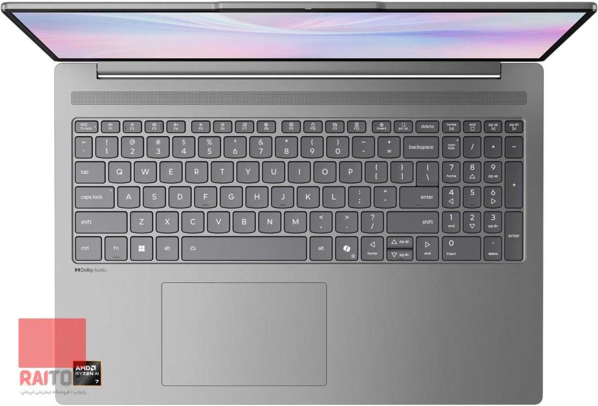 لپ تاپ 16 اینچی Lenovo مدل IdeaPad Slim 3 16AHP10 کیبرد