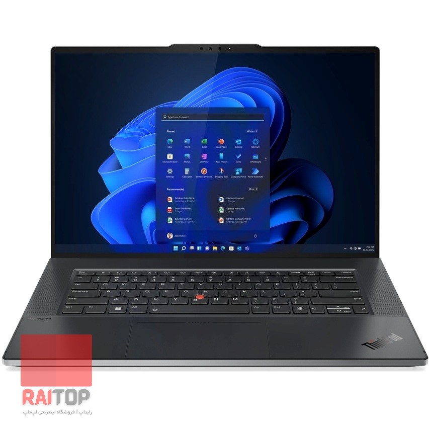 لپ تاپ 16 اینچی Lenovo مدل ThinkPad Z16 Gen 1 مقابل