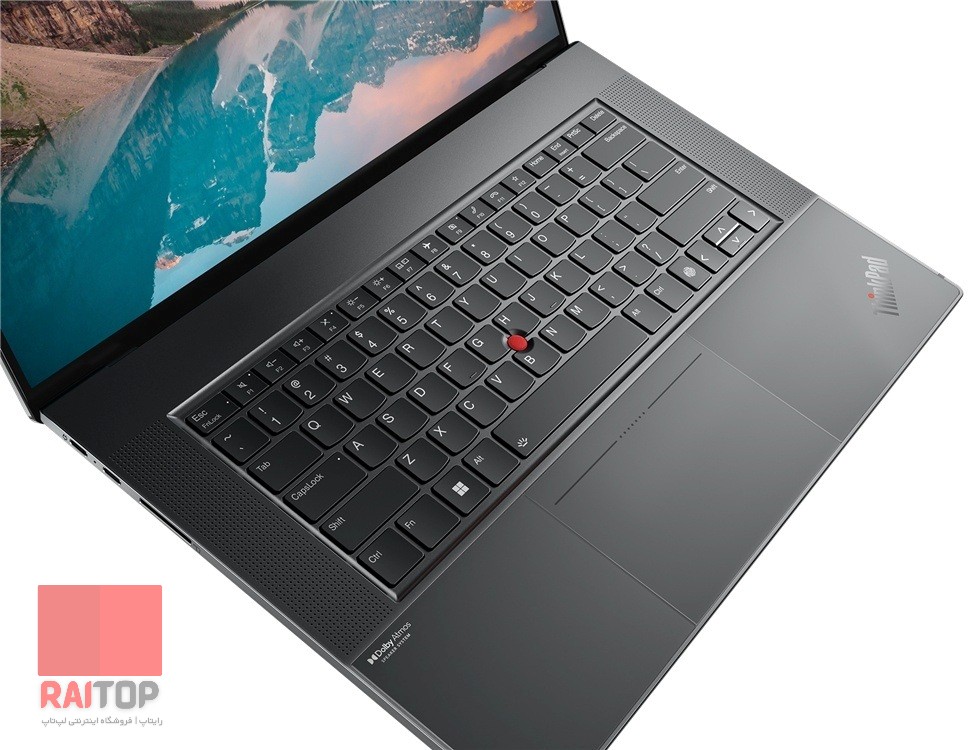 لپ تاپ 16 اینچی Lenovo مدل ThinkPad Z16 Gen 1 کیبرد رخ چپ