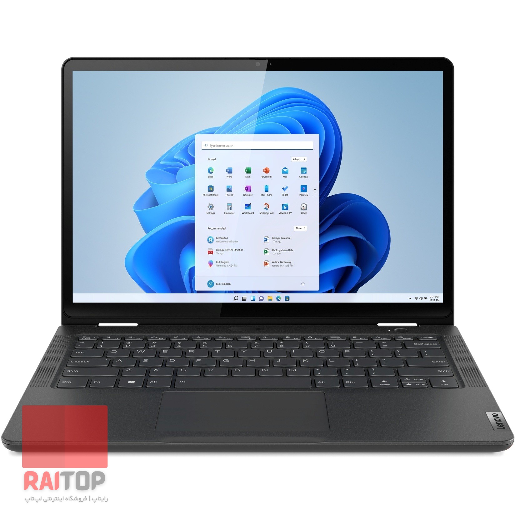 لپ تاپ 13 اینچی 2 در 1 Lenovo مدل 13w Yoga مقابل
