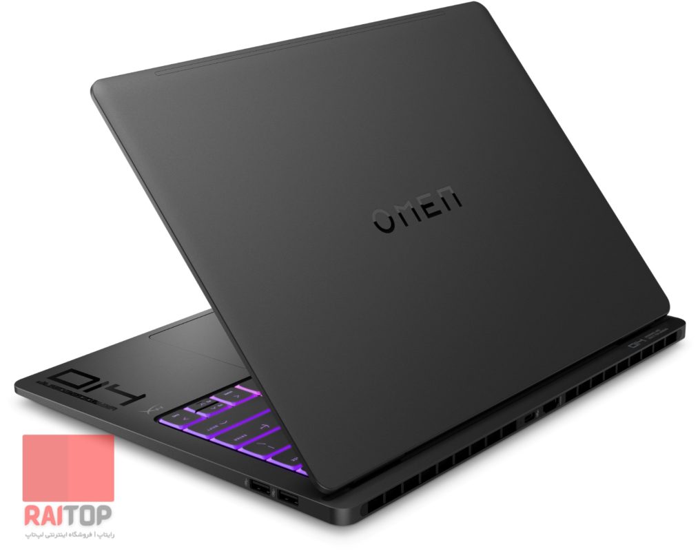 لپ تاپ 14 اینچی HP مدل Omen Transcend 14-fb1 2025 پشت راست