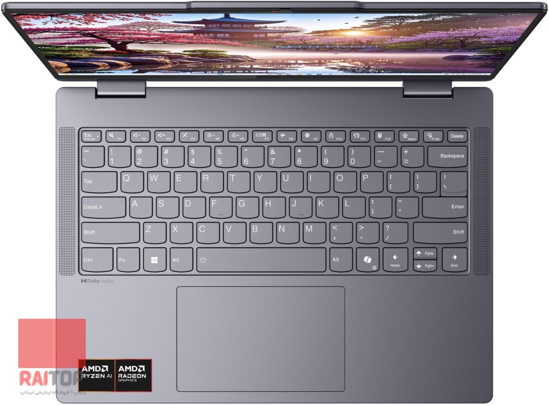 لپ تاپ 14 اینچی Lenovo مدل IdeaPad 5 2-in-1 14AKP10 کیبرد