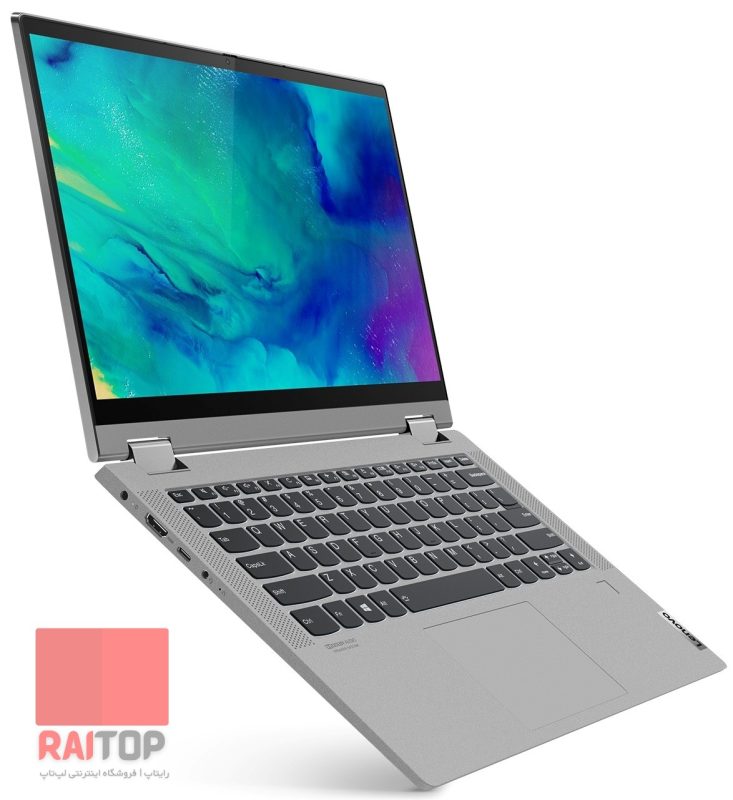 لپ تاپ 14 اینچی Lenovo مدل IdeaPad Flex 5 14ARE05 رخ چپ باز