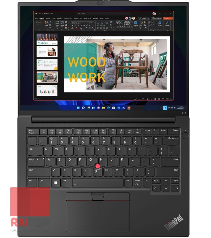 لپ تاپ 14 اینچی Lenovo مدل ThinkPad E14 Gen 5 کیبرد