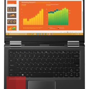 لپ تاپ 14 اینچی Lenovo مدل Yoga 710 کیبرد مشکی