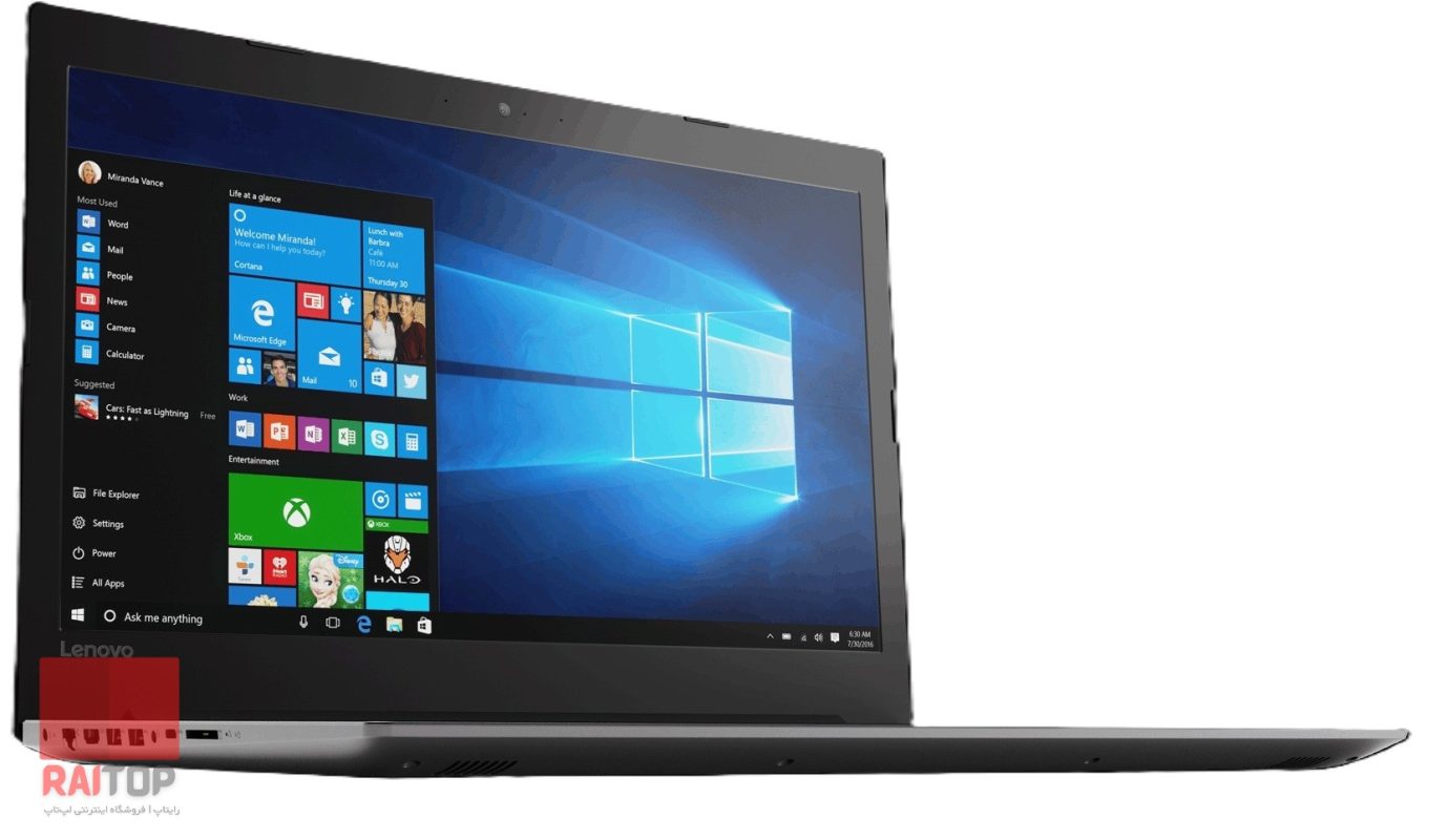 لپ تاپ 17 اینچی Lenovo مدل Ideapad 320-17IKB رخ چپ