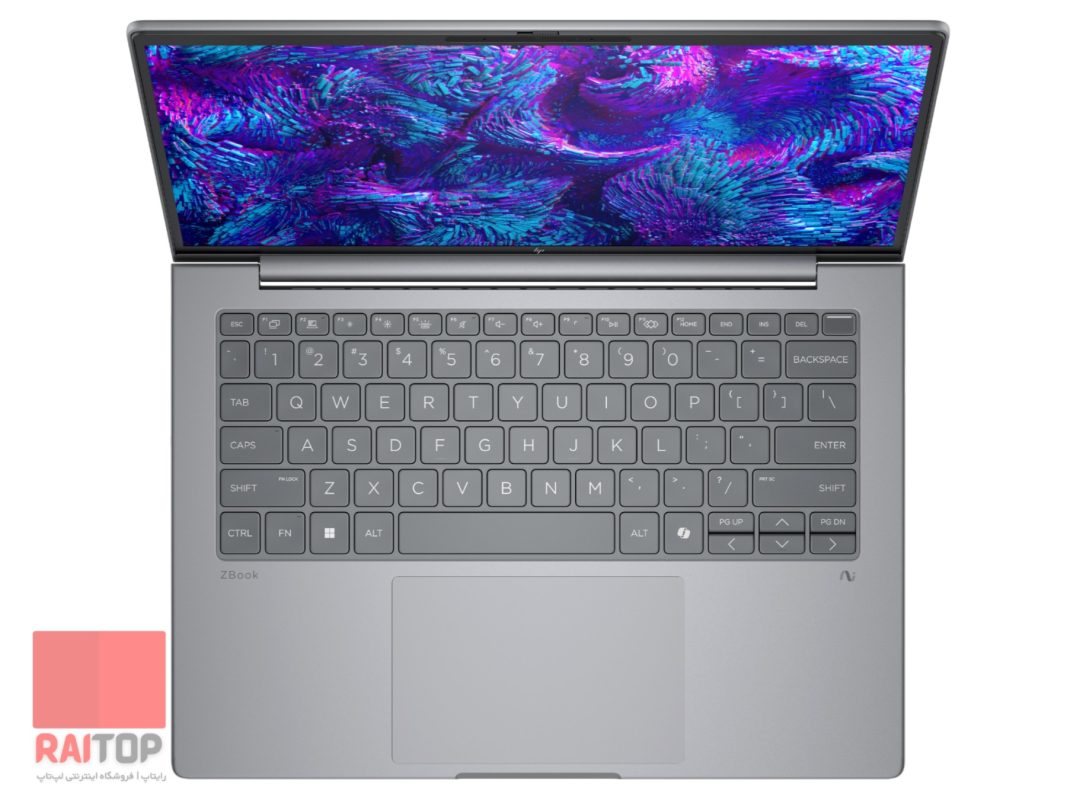لپ تاپ ورک استیشن 14 اینچی HP مدل ZBook 8 G1a کیبرد