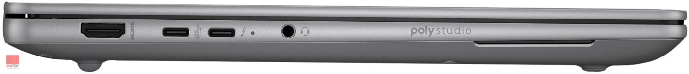 لپ تاپ ورک استیشن 14 اینچی HP مدل ZBook Ultra G1a پورت های چپ