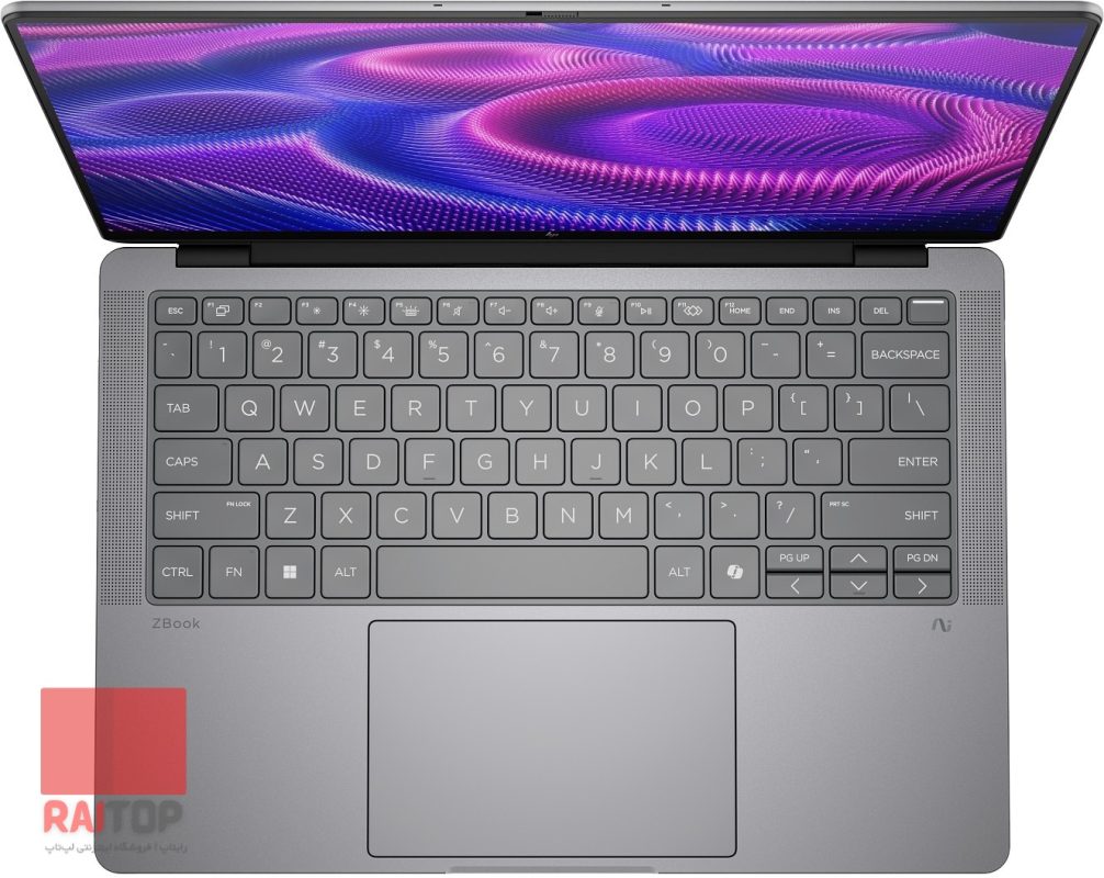 لپ تاپ ورک استیشن 14 اینچی HP مدل ZBook Ultra G1a کیبرد