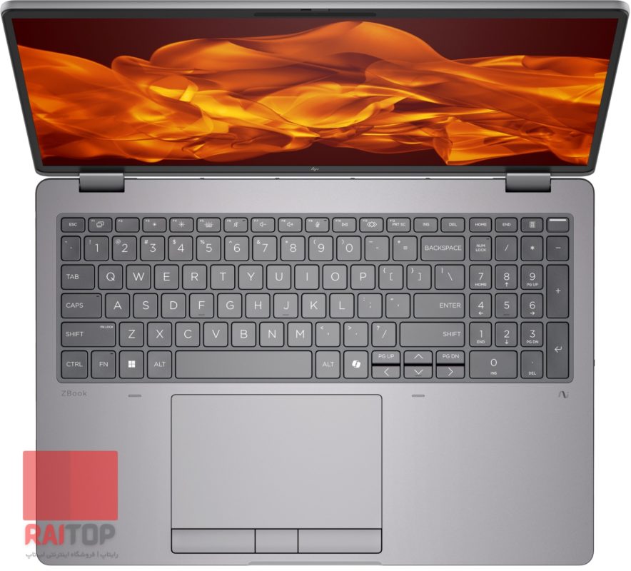 لپ تاپ ورک استیشن 16 اینچی HP مدل ZBook Fury G1i کیبرد