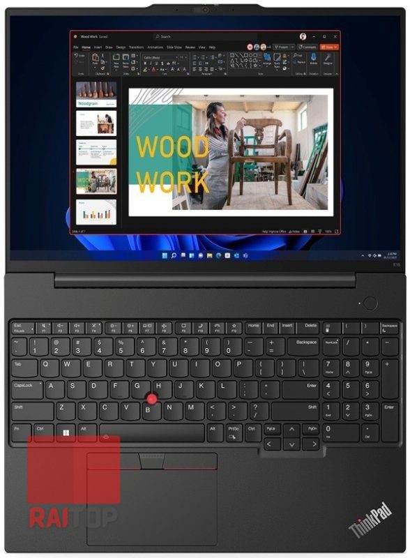 لپ تاپ Lenovo مدل ThinkPad E16 Gen 1 مقابل
