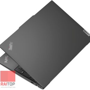 لپ تاپ Lenovo مدل ThinkPad E16 Gen 1 پشت راست نیمه بسته