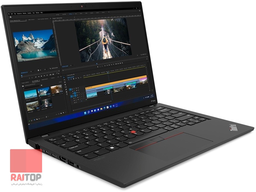 لپ تاپ 14 اینچی Lenovo مدل ThinkPad P14s Gen 3 (Intel) رخ چپ